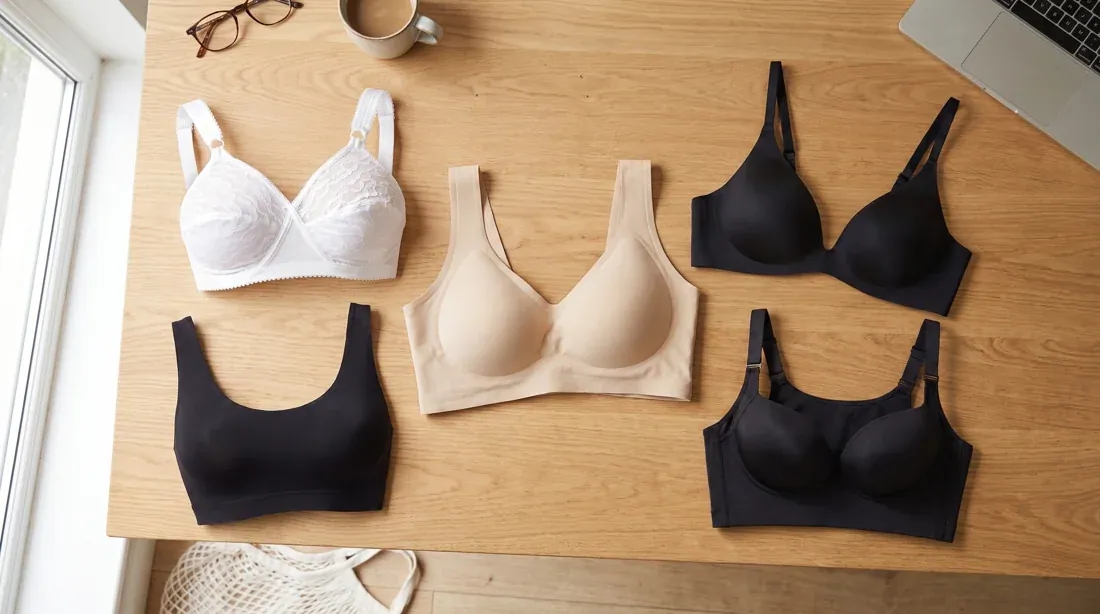 Cinq soutiens-gorge sans armatures pour les femmes de plus de 50 ans dans un comparatif éditorial