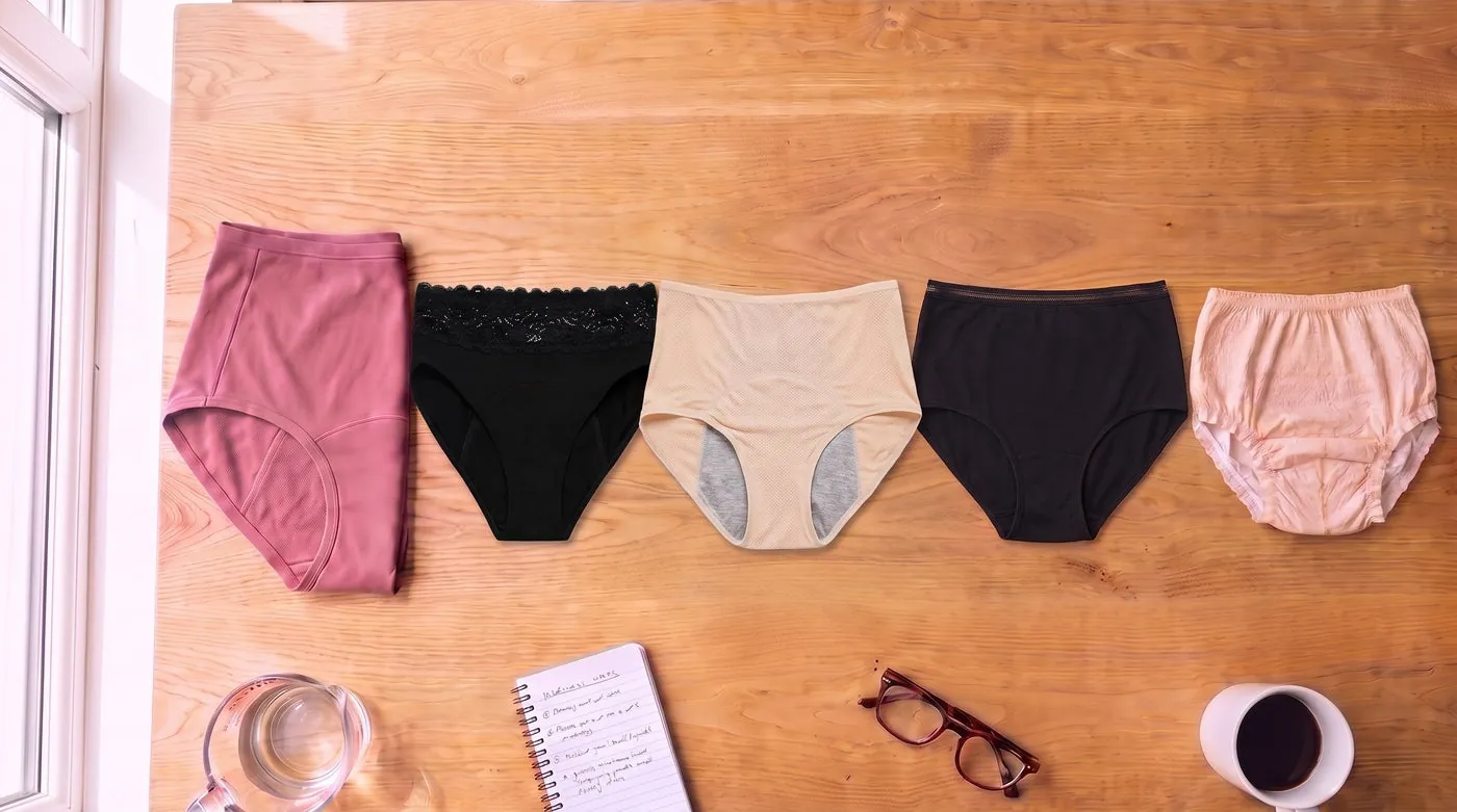 The five best products from the leakproof underwear test