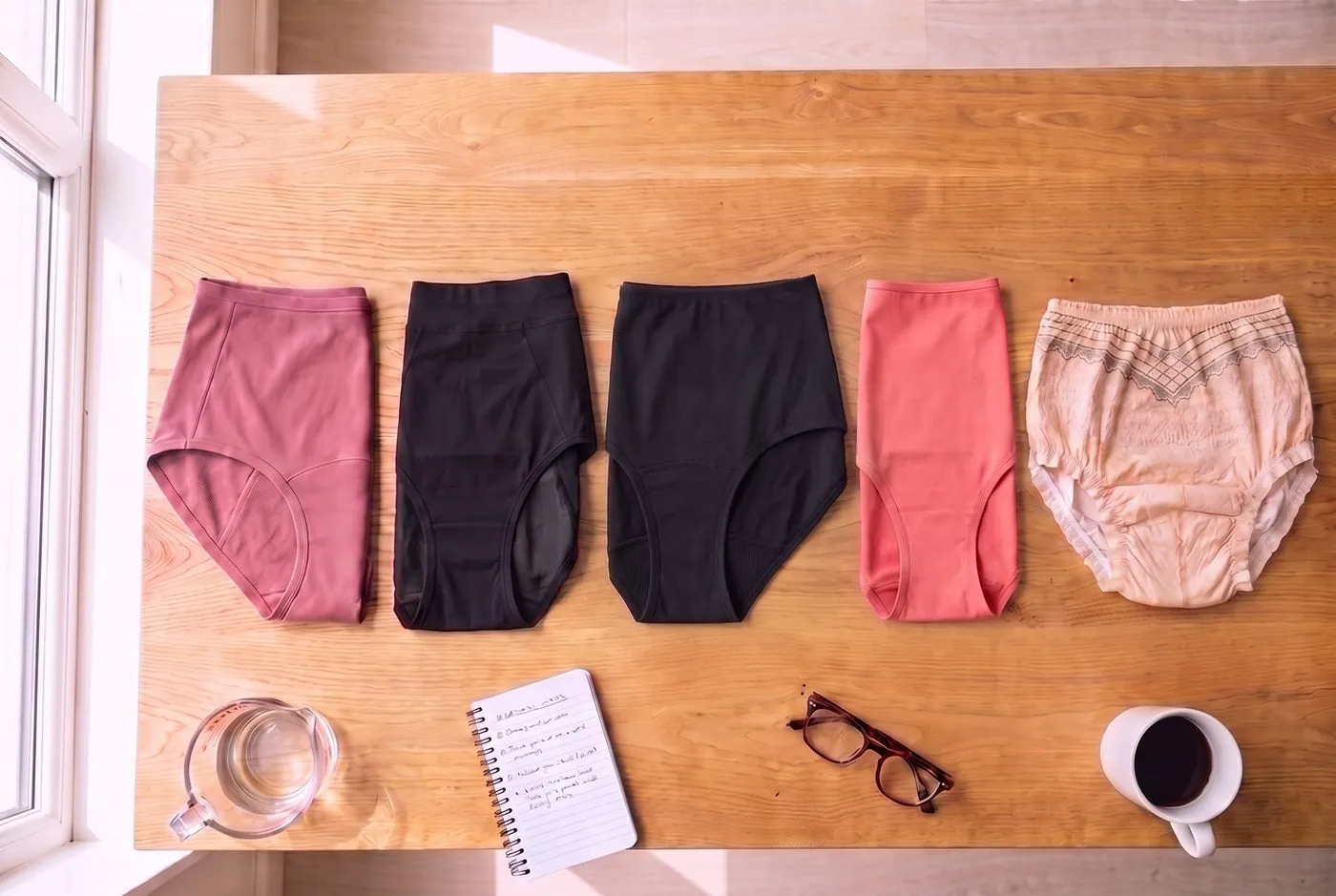The five best products from the leakproof underwear test